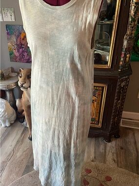 Universal Thread Cream Sleeveless Maxi Dress